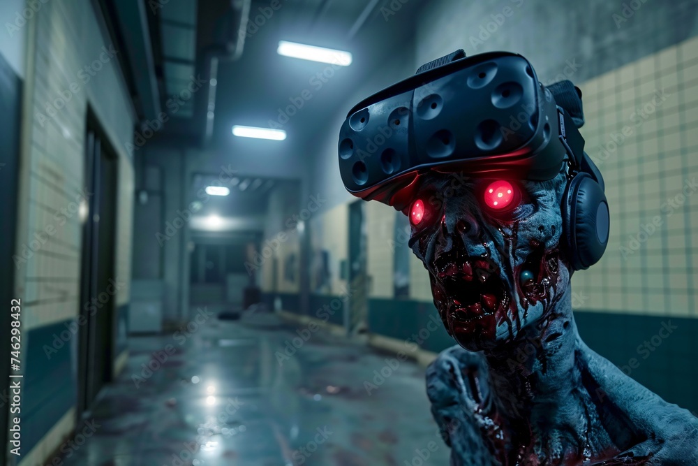A virtual reality experience that lets users navigate a zombie infested world combining the thrill of VR technology with classic horror survival scenarios A virtual reality experience that lets users navigate a zombie infested world combining the thrill of VR technology with classic horror survival scenarios