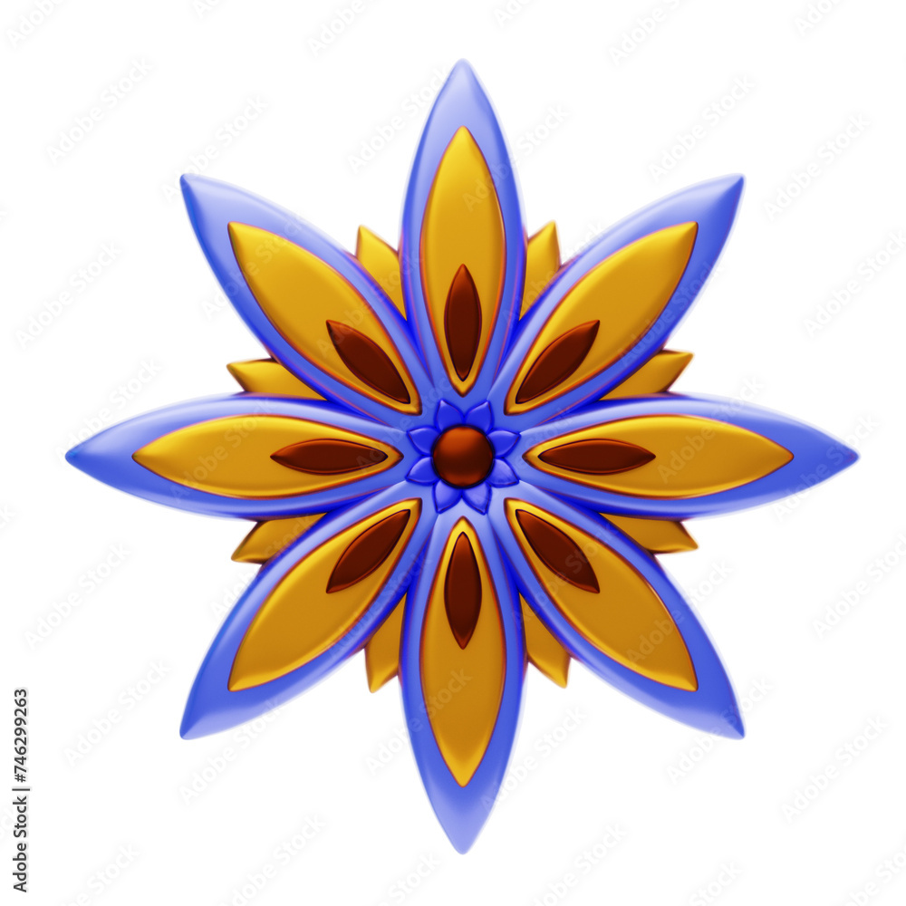3D Flower Shapes Have Sharp Looking Petals 3D Flower Shapes Have Sharp Looking Petals
