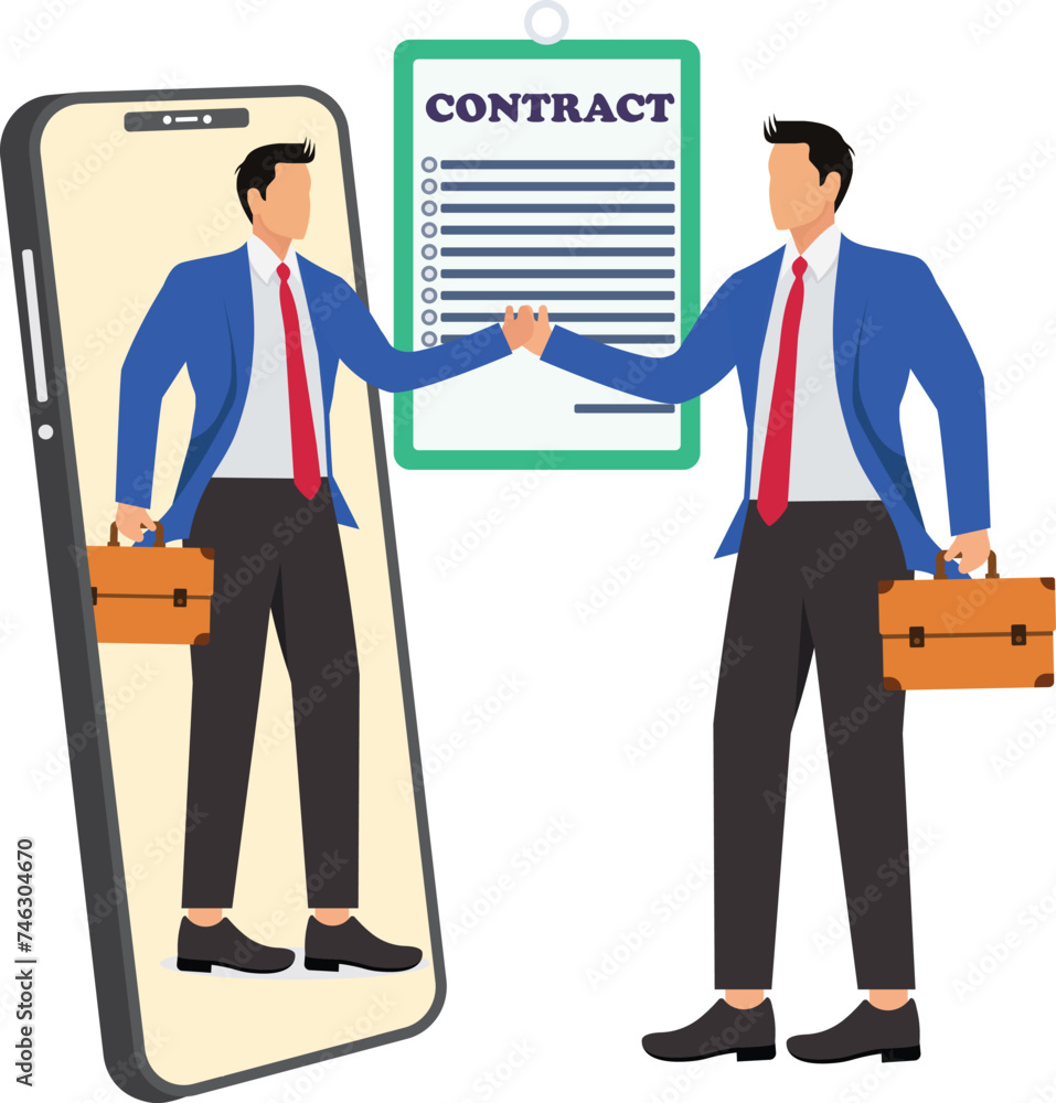 Business Relationship, Mobile Phone Businesswomans Business Relationship, Mobile Phone Businesswomans