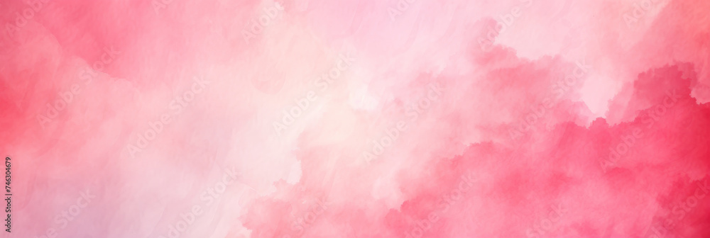 pink watercolor background, pink gradient color background, banner design..Soft pastel pink watercolour canvas