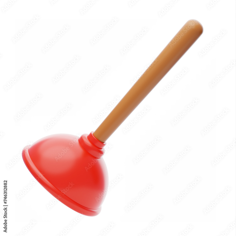 3D Plunger Effective Unclogging 3D Plunger Effective Unclogging