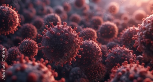  Viral Infection - A Close-Up Look at the Battle Within