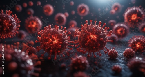  Viral Infection - A Close-Up Look at the Pandemic's Enemy