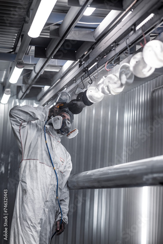 spraypainter at work