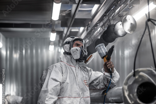 spraypainter at work