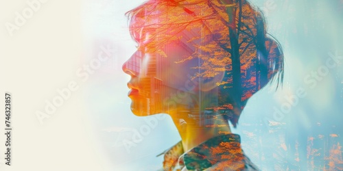 multiexposure concept photo