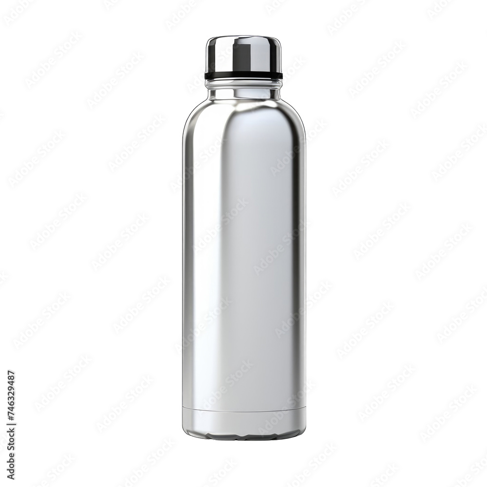 , Empty blank Glossy Reusable Water Bottle png , Empty blank Glossy Reusable Water Bottle png