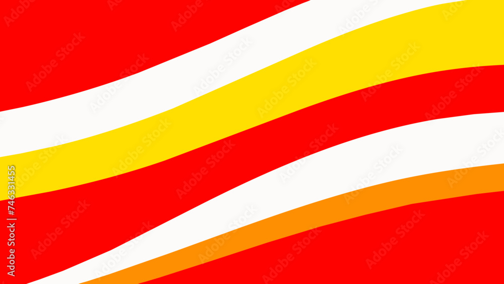 Bright and Colorful Red with White Background for Vibrant Designs