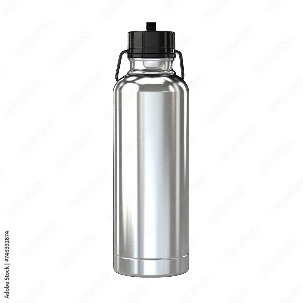 , Empty blank Glossy Reusable Water Bottle png , Empty blank Glossy Reusable Water Bottle png