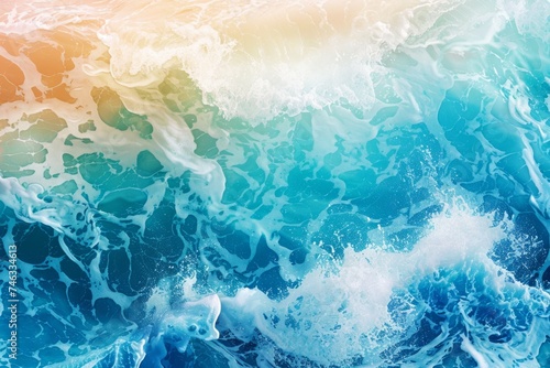 Abstract background for Day of the Sea or world water day