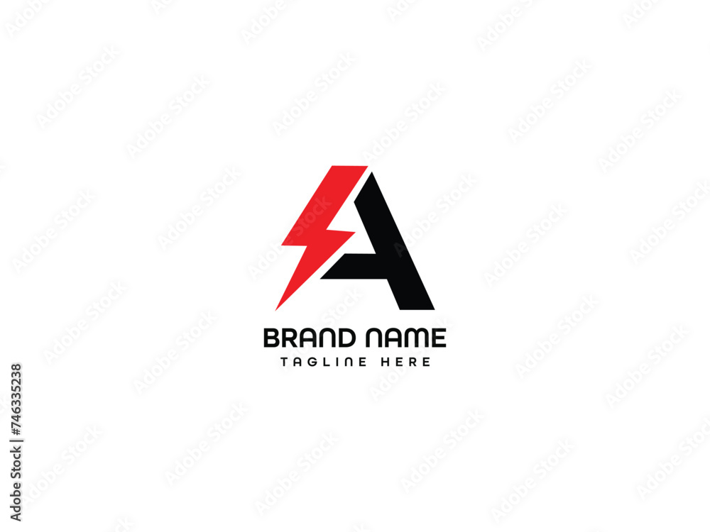 a volt business logo design a volt business logo design