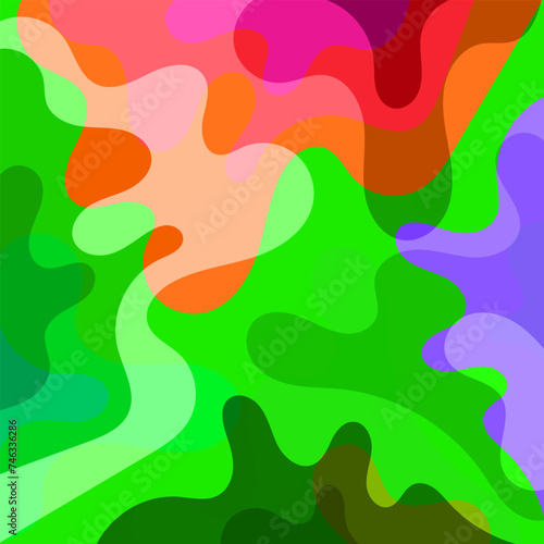 Colorful Abstract background design  vector art