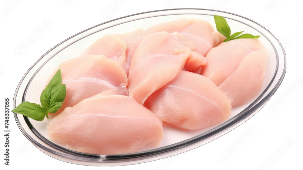 Fresh Raw chicken breast fillets png