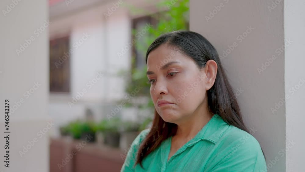 Woman thinking about investing money, success, opportunity to make money online Woman thinking about investing money, success, opportunity to make money online