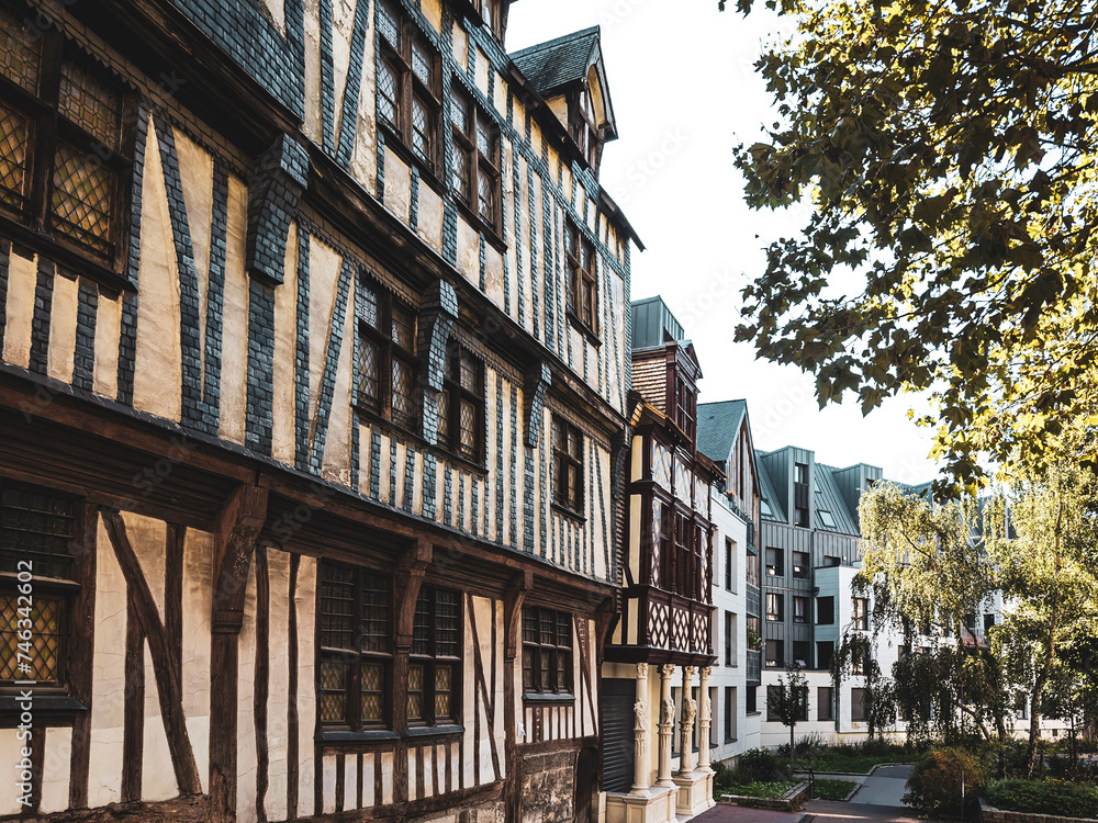 Journey Through History: Discovering Rouen’s Charming Old Village Streets