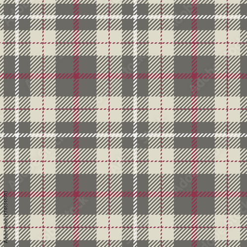 old fashion nude tone plaid pattern fashion vector
