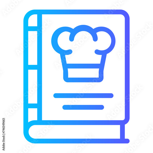 book gradient icon
