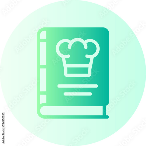 book gradient icon