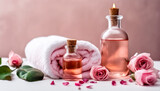 Rituale di Benessere- Aromaterapia con Olio Essenziale di Rosa e Fiori
