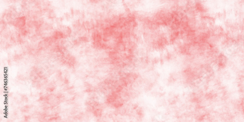 Abstract fringe and bleed paint drips and drops pink background. Modern abstract watercolor background with watercolor splashes. Pink scraped grungy background Fantasy light red grunge pink-white back photo