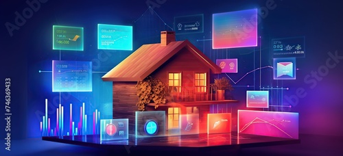 Futuristic Smart Home Interface