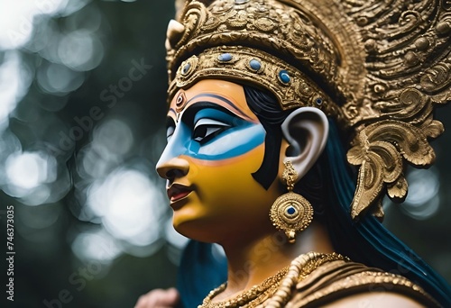 Indian Hindu God, AI Generative 