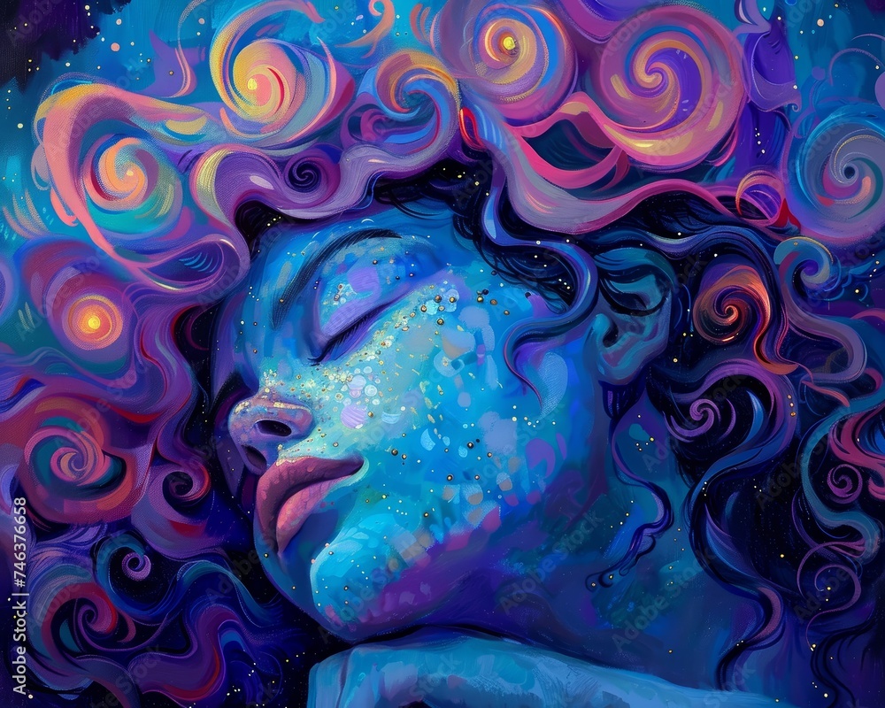 Fototapeta premium Narcolepsy peer education program awareness in slumber wakefulness in learning