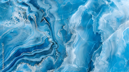 blue water background ai generative 