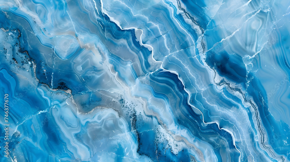 blue water background ar texture ai generative 