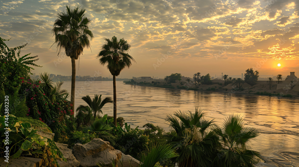 Nile riverside