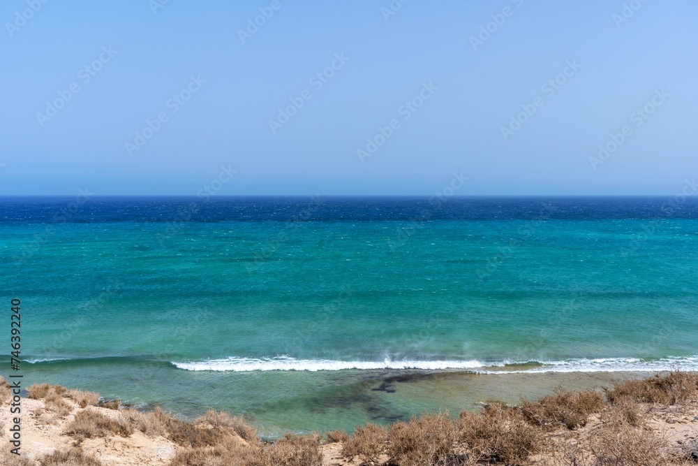 Traumhaftes Meer vor der Küste