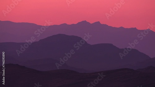 Mountain and sky view in a wonderful rocky area, Peaceful 4K
