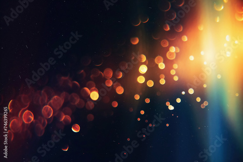 Magical Dusted Sun Lens Flare Effect Overlays: Transform Your Photos with Warm, Natural Sunlight Textures. Generated AI