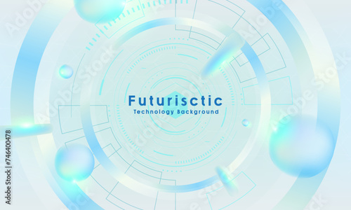 futuristic technology abstract background. Abstract futuristic curve digital line design.Modern futuristic design.Digital landscape pattern technology.Vector illustration.