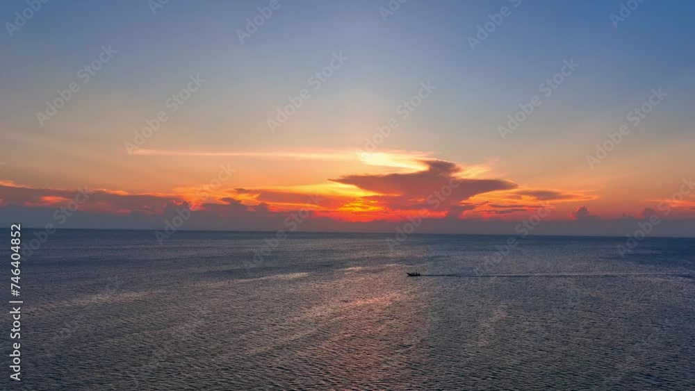 Amidst the summer's glow, waves weave a melody with the horizon, kissed by the hues of an epic sunset, painting a timeless seascape. Aerial view. High-quality video. Sea background. 4K HDR.
Amidst the summer's glow, waves weave a melody with the horizon, kissed by the hues of an epic sunset, painting a timeless seascape. Aerial view. High-quality video. Sea background. 4K HDR.