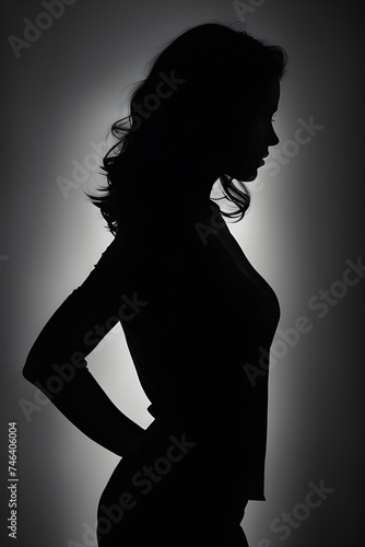 silhouette of a person