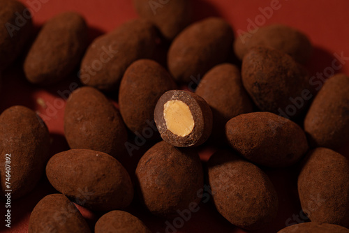 heart shaped chocolate