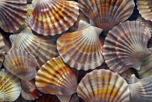 The Patterns, Texture, and Colors of Seashells.