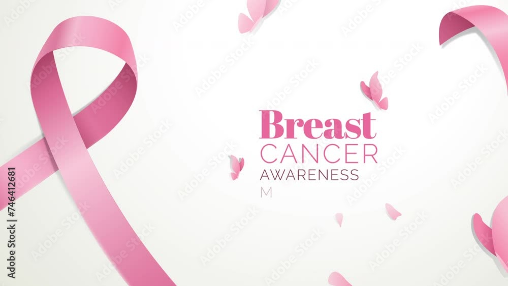 Cancer World Cancer Day animation background icon cancer ribbon cancer health day warning 4k Cancer World Cancer Day animation background icon cancer ribbon cancer health day warning 4k