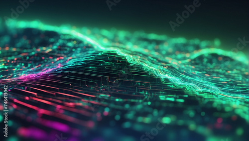 ultra realistic bright photo of a very high tech