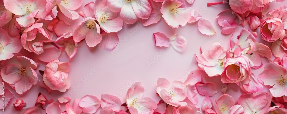 Background with flowers with copyspace for your text. Frame from beautiful flowers. Background with flowers with copyspace for your text. Frame from beautiful flowers.