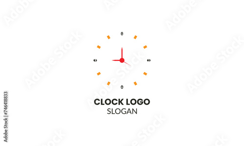 A classic clock icon logo with a timeless design, representing elegance and sophistication.