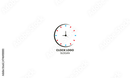 A classic clock icon logo with a timeless design, symbolizing reliability and sophistication.