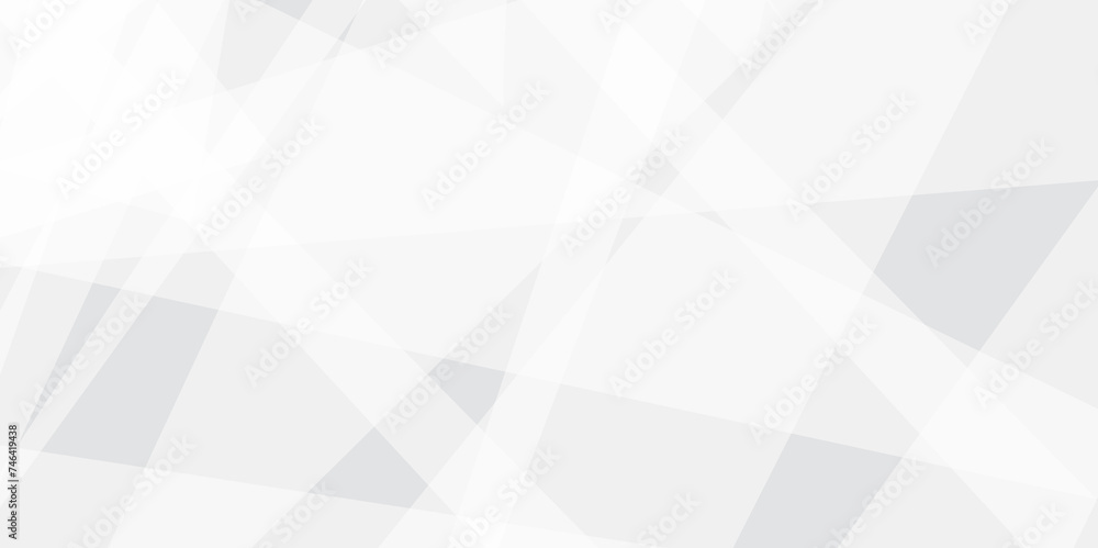 Obraz premium Abstract background with white and gray and geometric style with simple lines and corners, triangle as background geometric style with simple lines and corners, triangle as background paper texture 