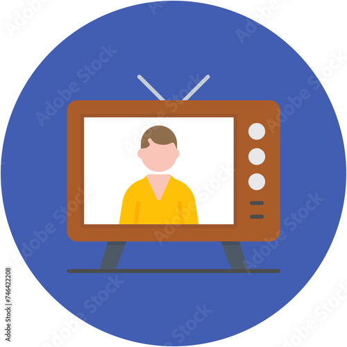 News Anchor Icon