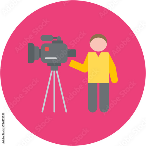 Cameraman Icon