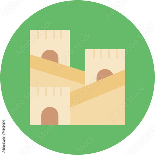 Great Wall of China Icon