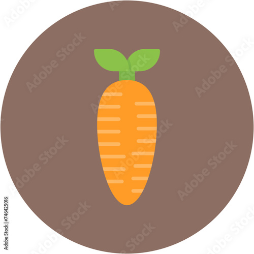 Carrot Plant Icon
