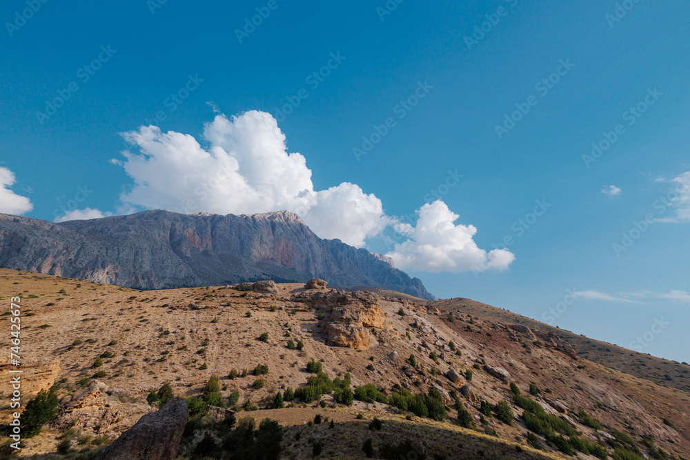 Beautiful mountain landscape. The Anti Taurus Mountains. Aladaglar National Park. Turkey..