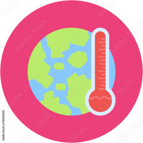 Global Warming Icon